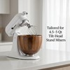 Exquimac 5 Qt Acacia Wood Mixing Bowl for 4.5 and