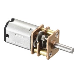 Rebower Micro Reduction Gear Motor with Full Metal Gearbox for DIY RC Aircraft Model Car 2000RPM DC 12V 1pcs