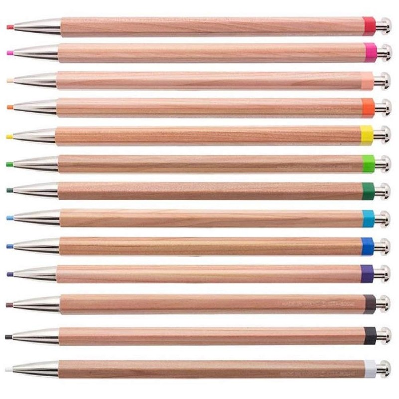 Hokusei Pencil OTP-IE13 Mechanical Pencils, Adult Colored Pencils, Set of