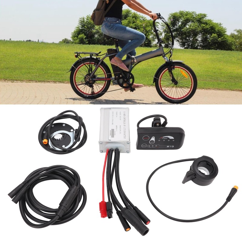 Bicycle Lithium Battery Conversion Kit 15A Controller LED S810 Display
