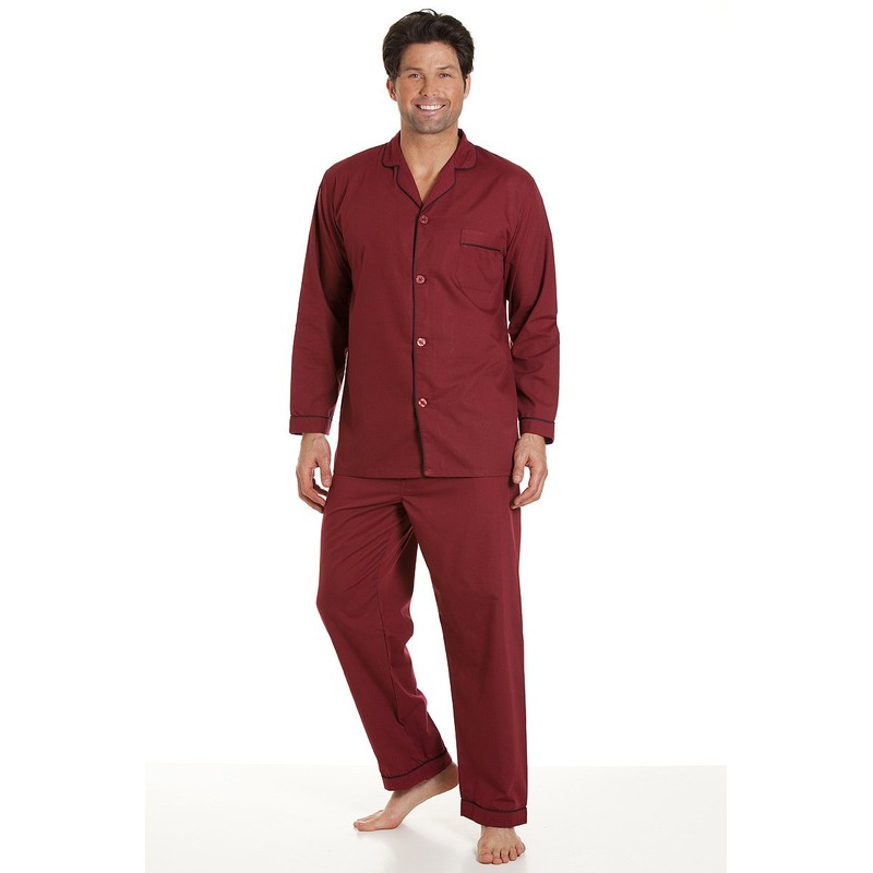 Haigman Gents Poly Cotton Pyjamas 7490 Navy 3XL
