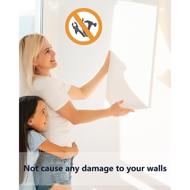 Picture Hanging Kit – Picture Rail Hooks with 12 of