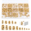 420 Pcs Threaded Inserts, M2 M2.5 M3 M4 M5 M6
