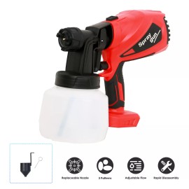 Handheld High Pressure Paint Sprayer Adjustable Electric Airless HVLP Spray Gun