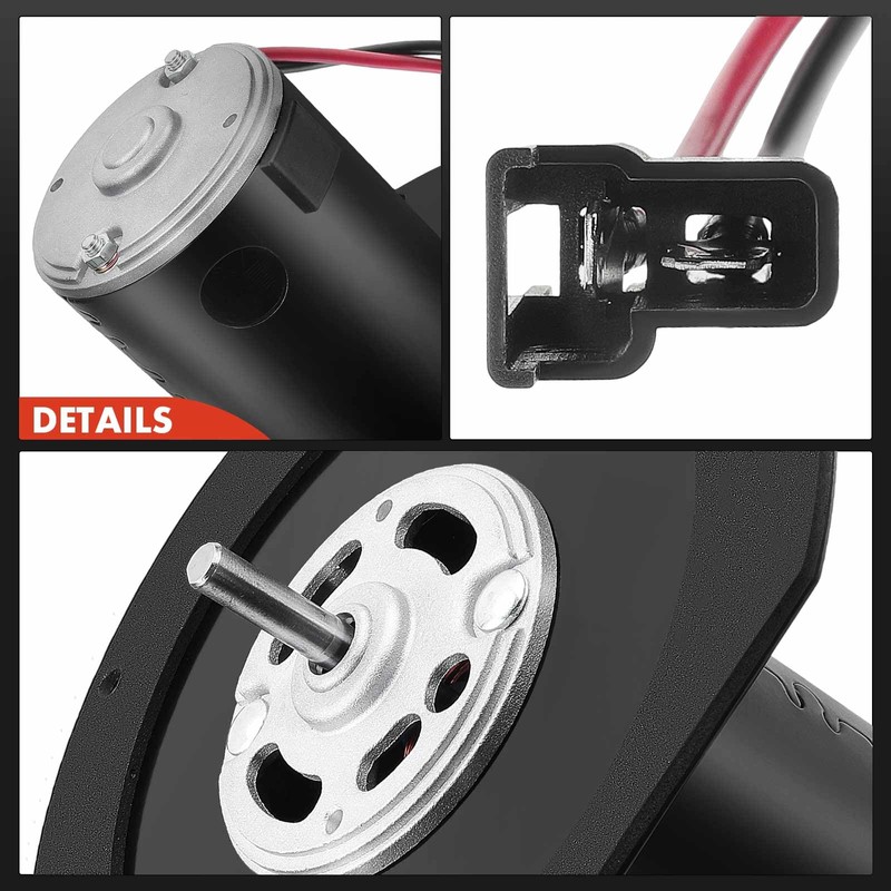 A-Premium HVAC Heater Blower Motor Assembly Compatible with Peterbilt Vehicles