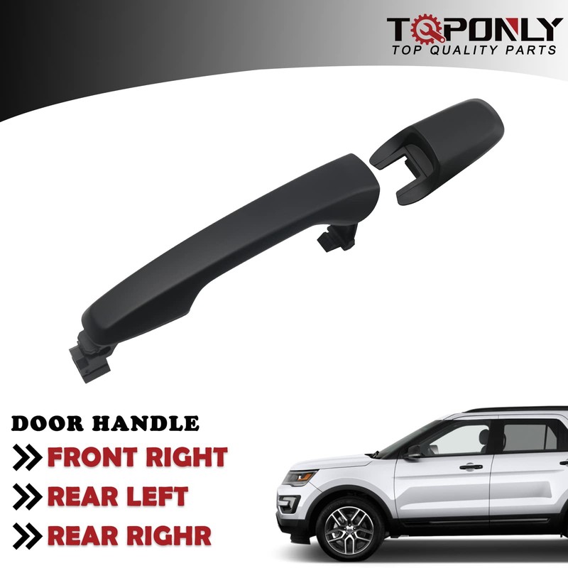 TQPONLY Manija de puerta exterior compatible con Ford Explorer Edge