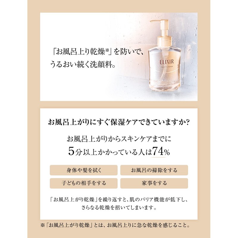Elixir SUPERIEur Moisture In Cleanser, 4.9 fl oz (140 ml),