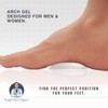 Dr. Frederick's Original Peel & Stick Foot Arch Support Gel