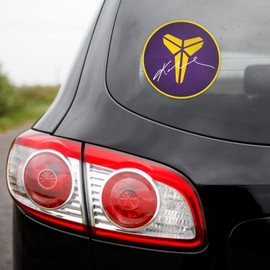 Koby Bryant Logo Signature Emblem Vinyl Decal Bumper Sticker