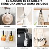 Clip Magnético para Sombreros de Viaje, Silicona, 2 Piezas Manos