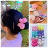 Lemeilleur 14 Pcs Sequined Butterfly Hair Ties Bow Hair Ties