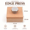 Beech Wood Leather Edge Sanding Block with Screw Clamp –