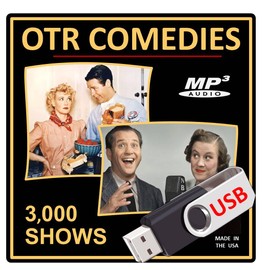 OTR Comedy Favorites: 3,000 Episodes in MP3 Audio [USB Flash Drive]