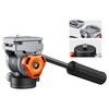 K&F Concept Fluid Head Smooth Stable Tripod Fluid Head Pan/Tilt