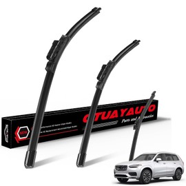 OTUAYAUTO Premium Windshield Wiper Blades - Replacement for Volvo XC90 2016-2023 XC40 2019-2024 V90 2017-2023- All-Weather Performance Top Lock Front and Rear Wipers, 24"+20"+14" (Pack of 3)