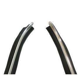 1970-1981 Outer Window Felts With Flat Wide Bead Pair