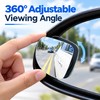 2PCS Blind Spot Mirrors for Cars – Adjustable Wide Angle
