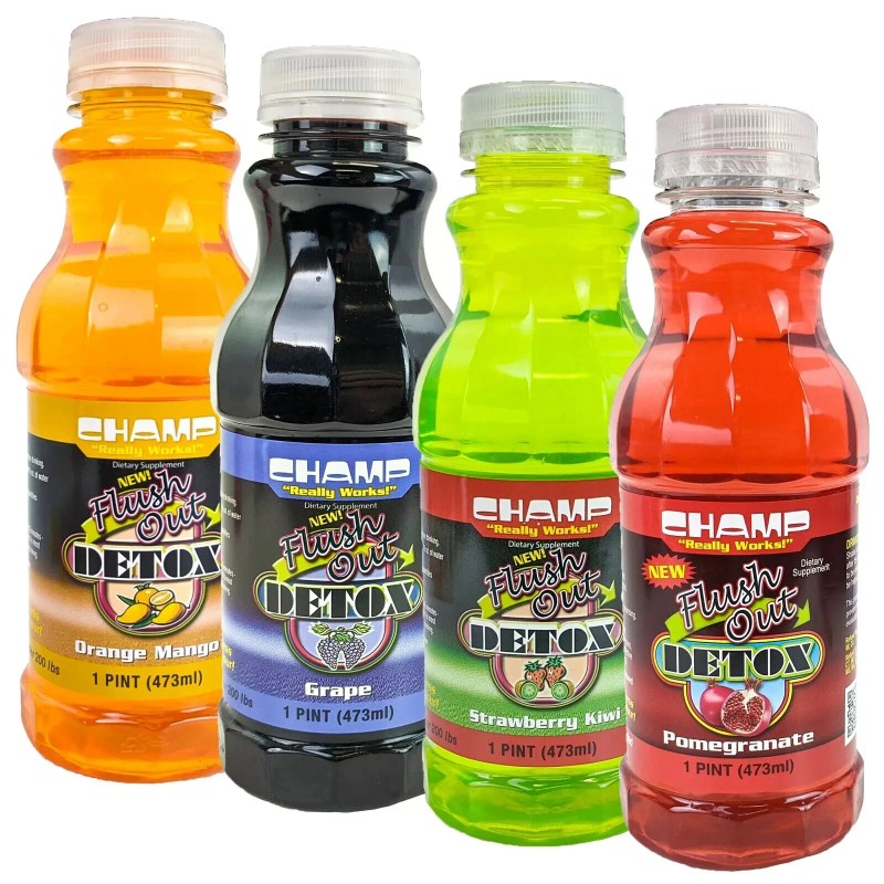 Champ Flush Out Detox Drink 1 Pack Choose From 10