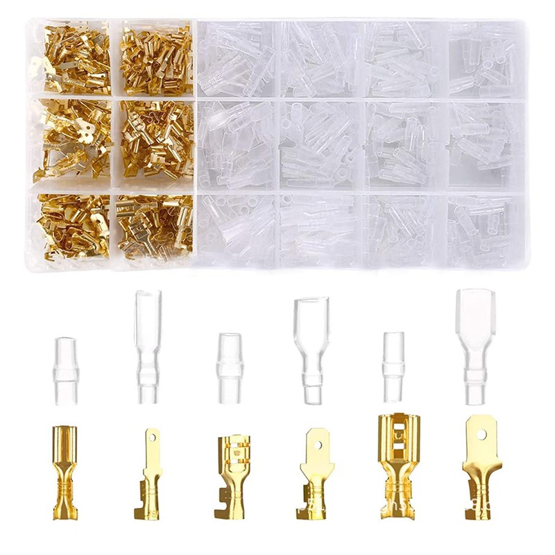 Wire TerminCrimping Tool Kit, GFFG 600PCS Ratchet Wire Crimping Tool