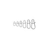 Berkley 1536490 Finesse Snaps Size 00-5 kg Pack of 25