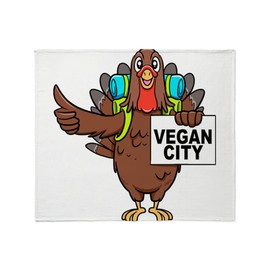 CafePress Holiday Thanksgiving No Super Soft Fleece Plush Throw Blanket, 60"x50"