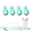 YYanniwani 4 Pieces Scratch Cover for Nursing Rehabilitation Cat Boots