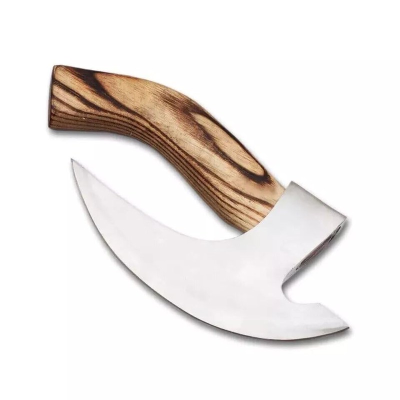 Viking Pizza Axe with Sheath, Viking Butcher Axe, Viking Pizza