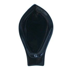 Lotus Petal Statement Black Incense Plate