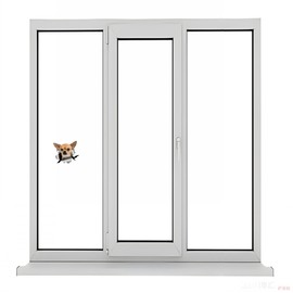 Car Sticker 25 cm (9.8 Inch) Brown Chihuahua Sticker Funny Chihuahua Car Sticker Yellow Chihuahua Reflective Sticker Pet Dog Waterproof Sticker 3D Torn Metal Sticker