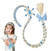 Headband Braid, Girls Wigs Hairpiece, Children's Wigs for Girls, Princess