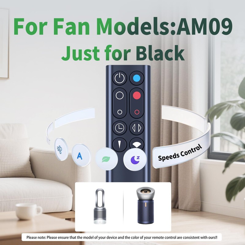 New Fan Replacement for Dyson Hot + Cool Heater Tower