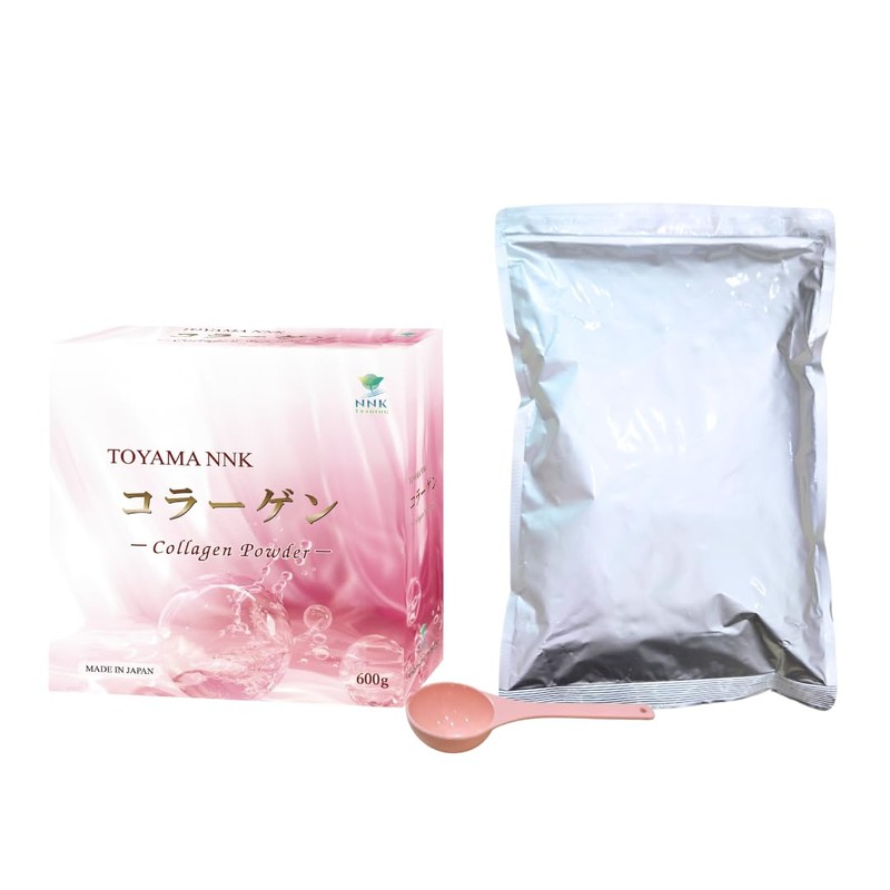 TOYAMA NNK Collagen, 21.2 oz (600 g), High Polymer, High