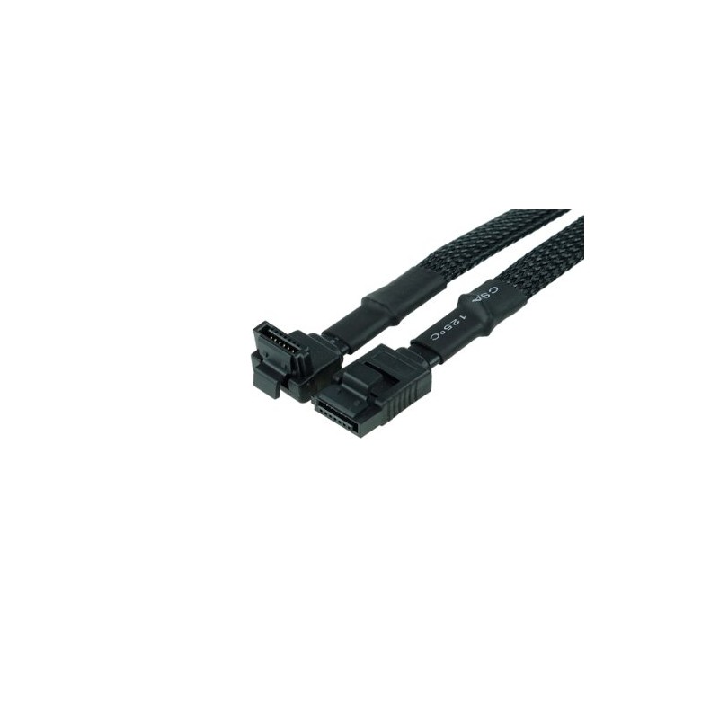 Phobya SATA 3.0 Connection Cable with Safety Latch 90 cm