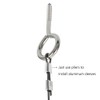 DGOL Picture Hanging Wire System, Could DIY 6 Pairs Screw