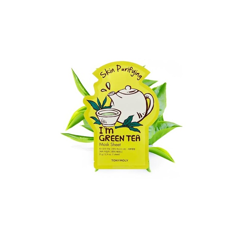 TONYMOLY I'm Real Green Skin Purifying Tee Mask