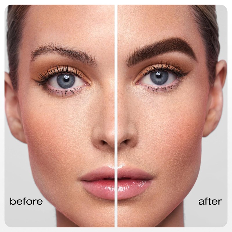 Boobeen Brow Fection Angled Brush & Dip, Waterproof Liquid Eyebrow
