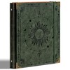 Ovesmusl Leather 3 Ring Binder 1 Inch Round Ring Binder