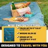 Wise Owl Outfitters Nylon Camping Blanket - Packable & Waterproof