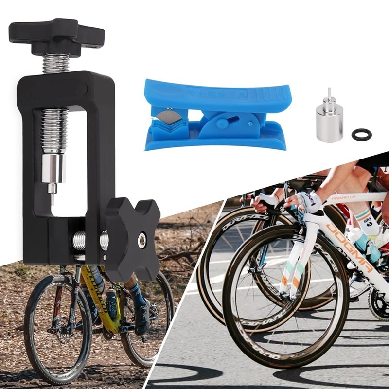 Enwye Bike Hydraulic Disc Brake Hose Line Cutter and Needle