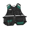F Fityle Electrician Tool Vest Hardware Tool Pouch Carpenter Tool