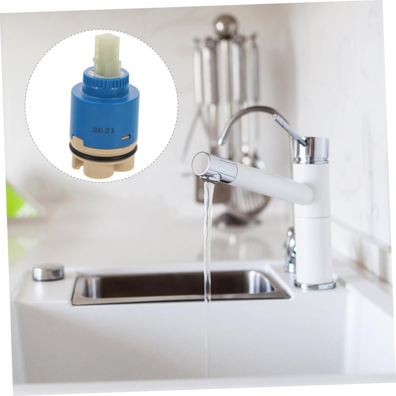 Cartucho Cerámico Azul para Grifo de Baño, Tamaño