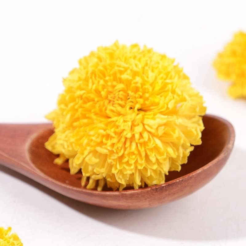 Wuyuan Yellow Chrysanthemum Tea 3.52 oz Huangju Dried Chrysanthemum Flowers
