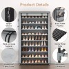 LANTEFUL 10-Tier Shoe Rack Organizer 40 Pair Tall Shoe Shelf