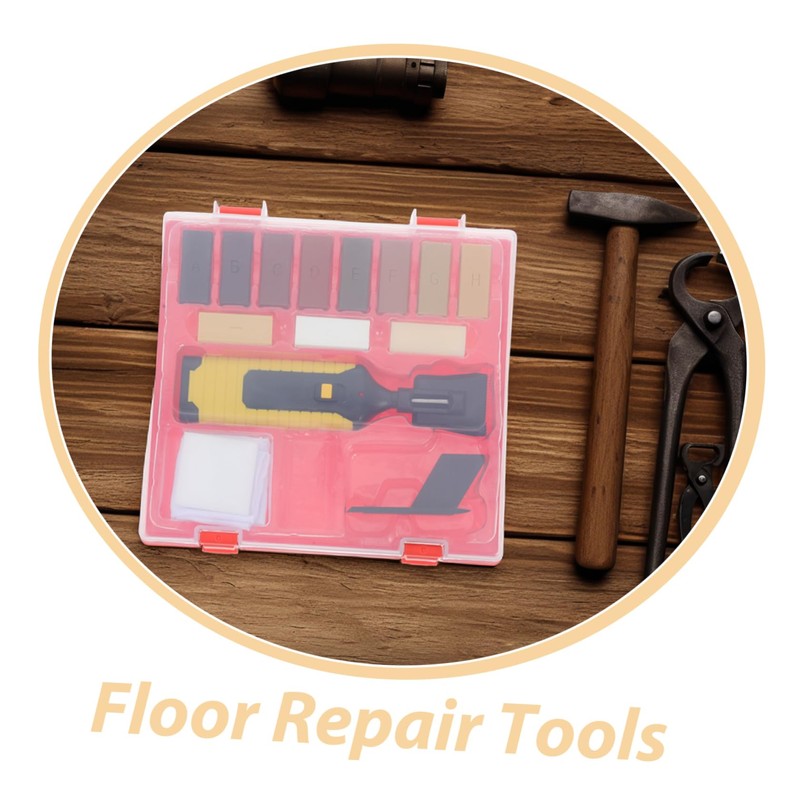 Angoily Wood Floor Dent Repair Kit Full Set for Scratch