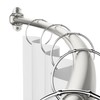 Mcrbeay Curved Shower Curtain Rod, Adjustable 48-85 inches Extra Wide