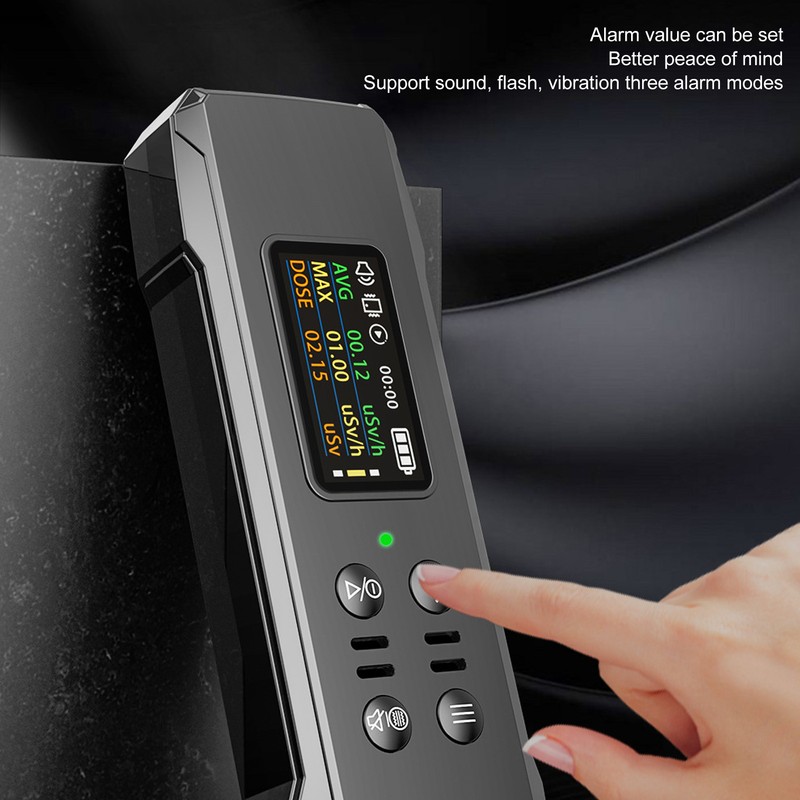 Digital Nuclear Radiation Detector Beta Gamma X Ray 400mah USB