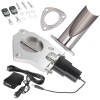 Unbranded 2.5" Electric Exhaust Valve Kit W/ Remote Switch Dump