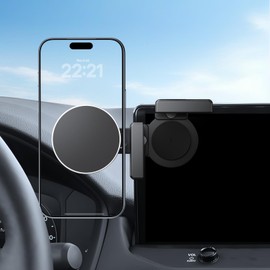 WEIPIN 360° Adjustable Magnetic Phone Holder for Accord Hybrid 2023-2026 12.3 Inch, Screen-Friendly for MagSafe Magnetic Car Dash Phone Holder