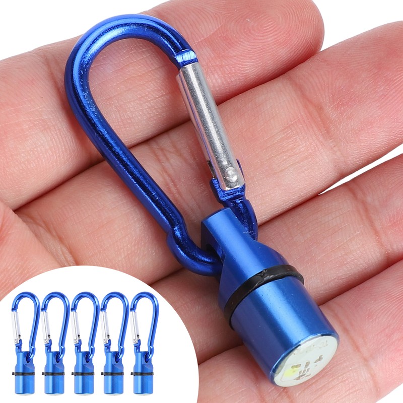 Pet ClipOn LED Light with Carabiner Flash Dog Necklace Pendant
