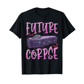Future Corpse Funny Coffin Pastel Emo Goth T-Shirt